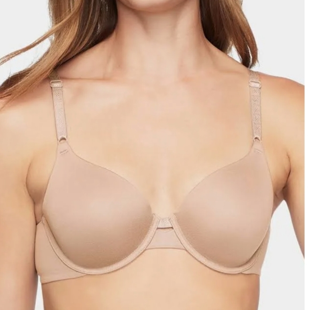 NWT Warner's Tan Full Coverage Bra with Back Smoothing Design 38DD